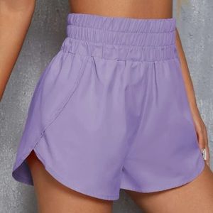 Size small or 4 lilac purple SHEIN sports shorts